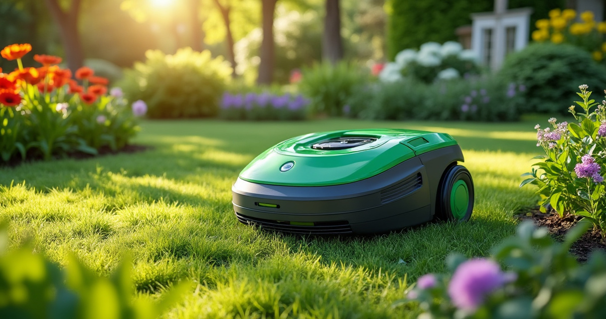 Mähroboter für Hänge und Steigungen